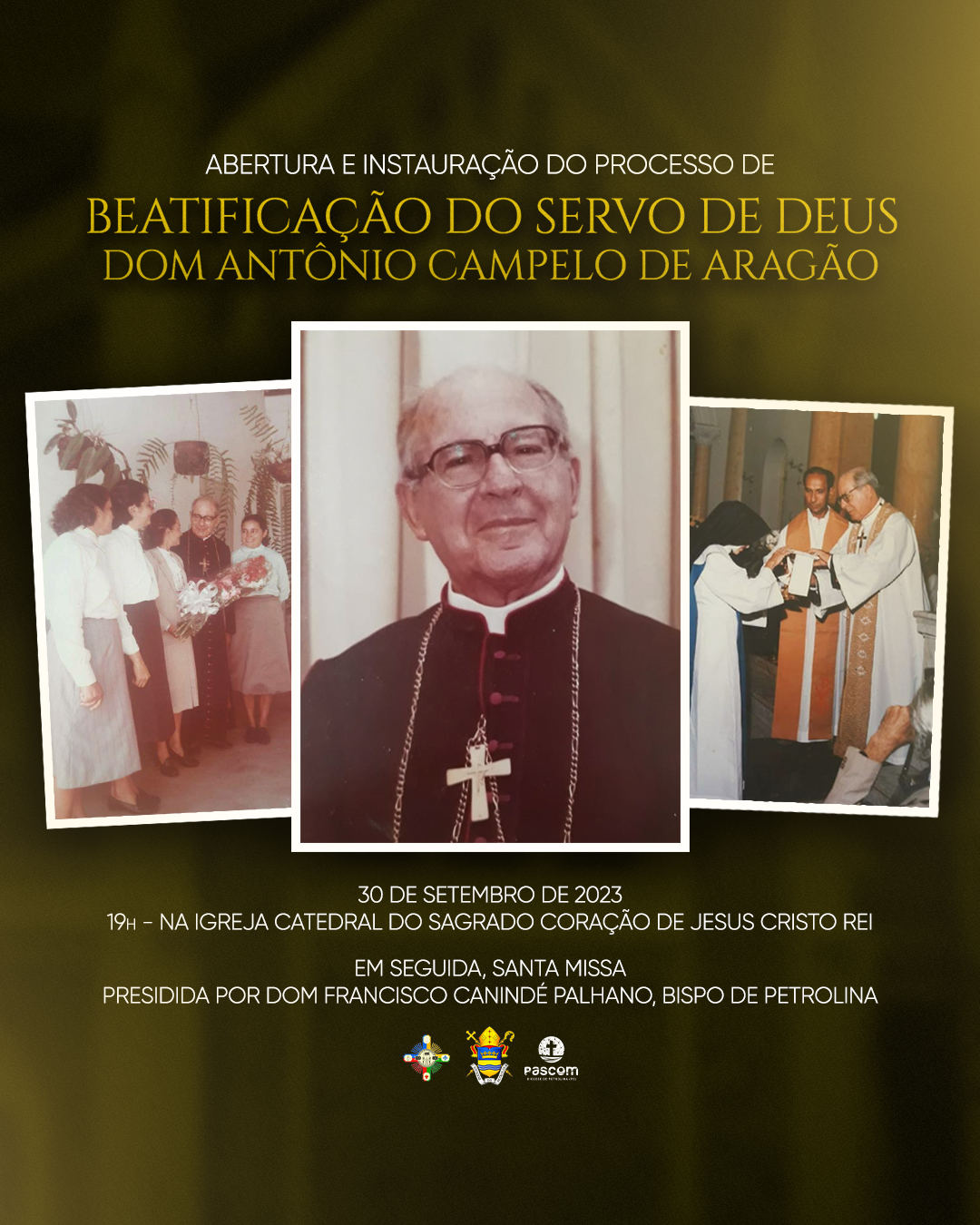 Abertura do Processo de Inquérito de beatificação de Dom Campelo ocorrerá no final do mês de setembro