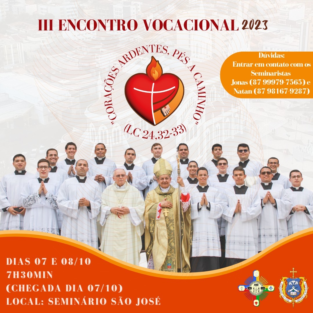 Seminário São José promoverá III Encontro Vocacional deste ano
